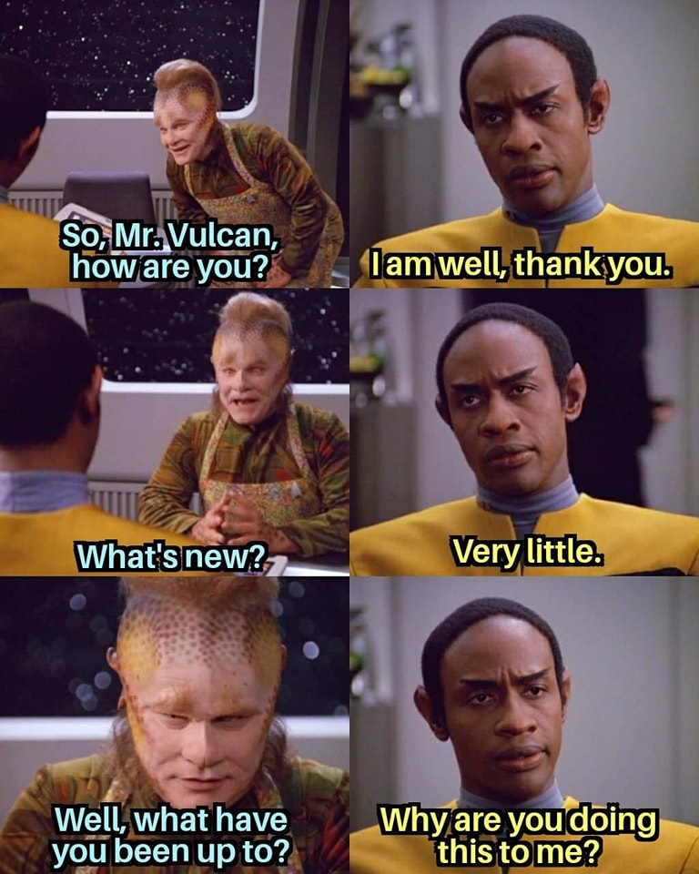 This meme is a screenshot from the TV show Star Trek: Deep Space Nine, featuring a character named Odo, a shapeshifter, responding to a question from Captain Sisko. The meme shows Odo's face with a confused expression, and the text "I... I... I do not understand the nature of this question" is overlaid on his face. The caption "I... I... I do not understand the nature of this question" is also included, implying that Odo is struggling to comprehend the question being asked.